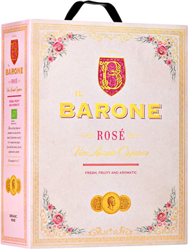 Il Barone Rose 11,5% 3,0l BIB BIO i gruppen Vin / Rose Vin hos Vingrossen.com - Businesscenter-Nord GmbH (17660)