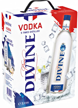 Boris Jelzin/Divine Wodka 3 liter Box in the group Spirits / Vodka at Vingrossen.com - Vingrossen Handel GmbH (2023)