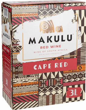 Makulu Cape Red 12,5% 3l BIB i gruppen Vin / Bag In Box / Rtt hos Vingrossen.com - Businesscenter-Nord GmbH (23058)