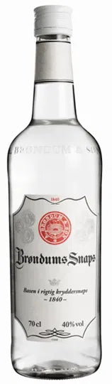 Brondums Snaps Klar 40% 0,7L