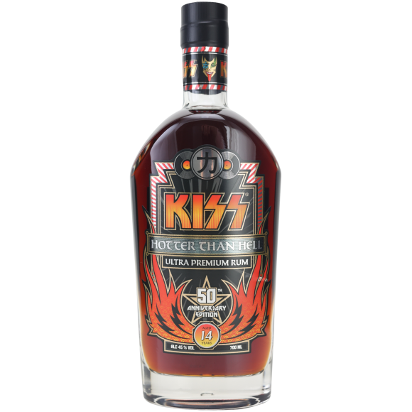 Kiss Hotter Than Hell 45% 0,7L
