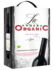 La Andera Organic Tempranillo/Merlot 13% 3L BIB