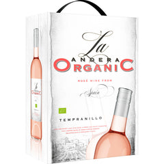 La Andera Organic Tempranillo Rose 12% 3L BIB