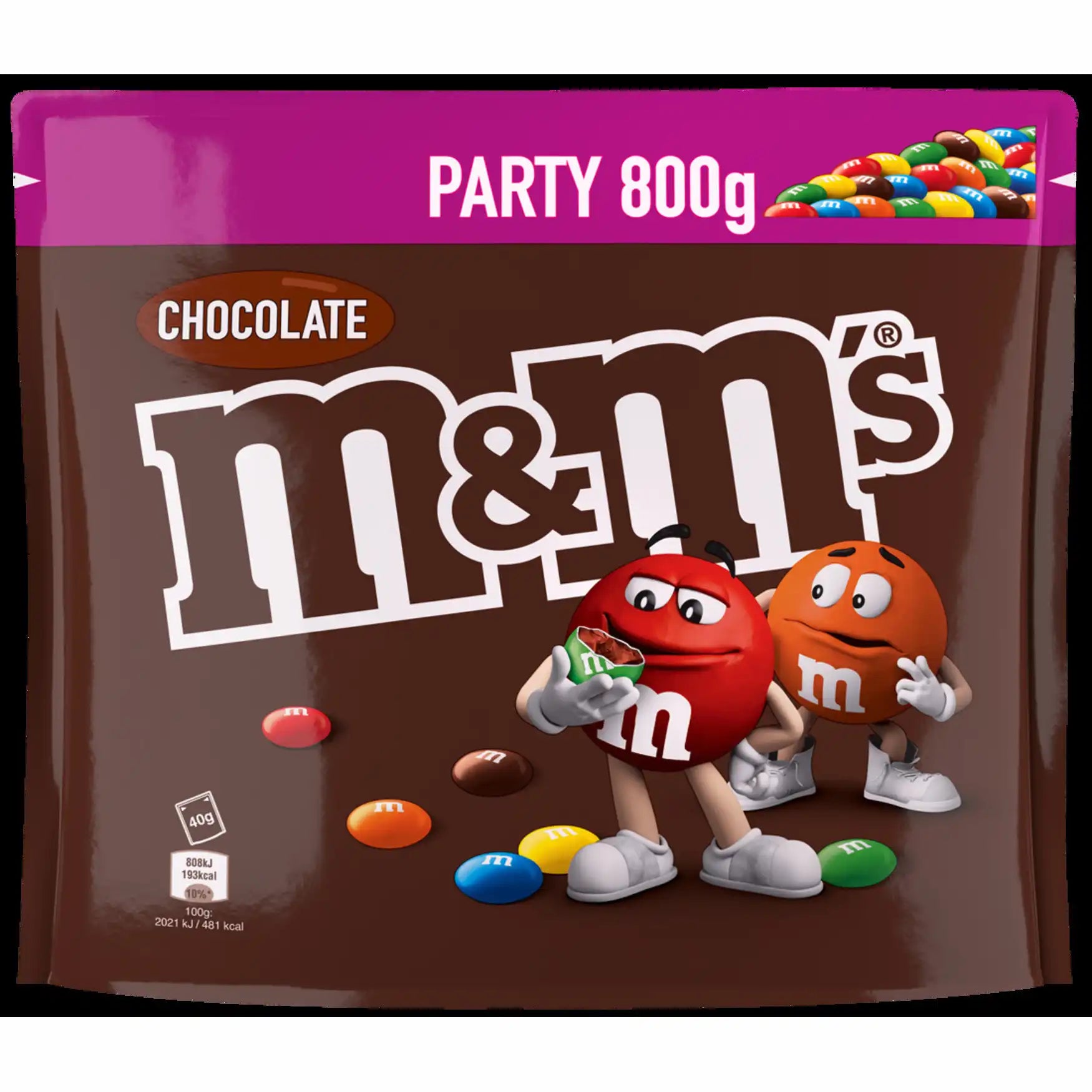 M&M Choco 800g 2erPack