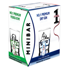 No.1 Minibar, Vodka Tropical,Kiwi & Gin | 37,5% | 3 l BIB