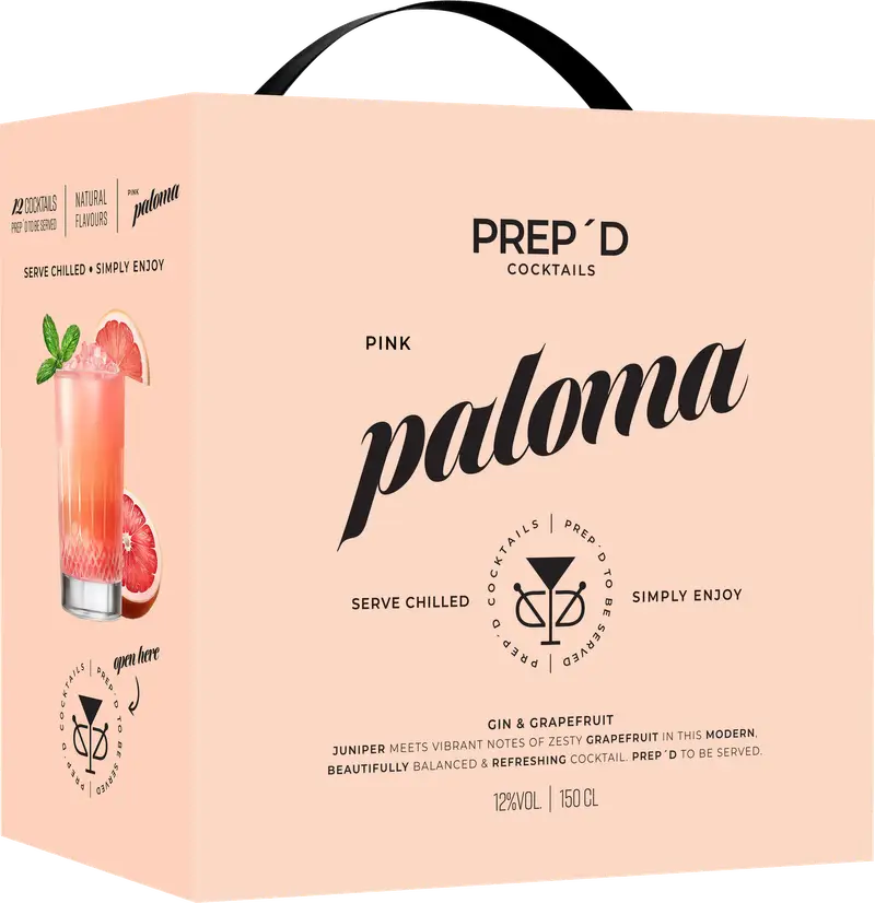 PREP´D COCKTAILS PINK PALOMA 12% 1,5L