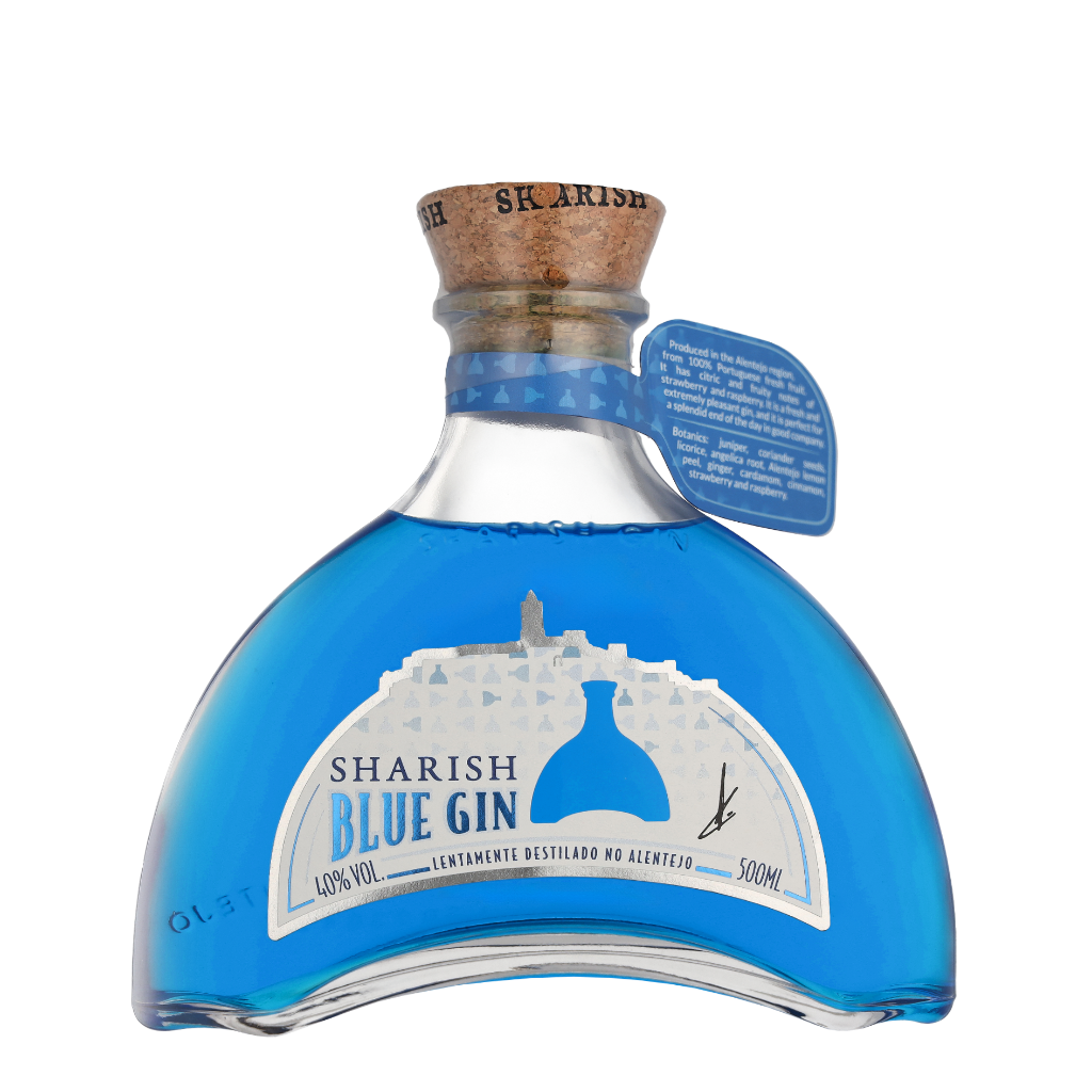 Sharish Blue Gin 40% 0,5L