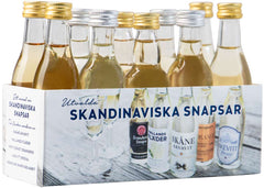Skandinaviska Snapsar 38,4% 10 x 0,05L