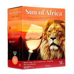 Party Pack Sun of Africa cape Rose 12% 3L BIB 6 x + 1 x Gratis