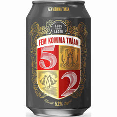 Åbro Fem komma tvåan 5,2% 24x0,33l Dose