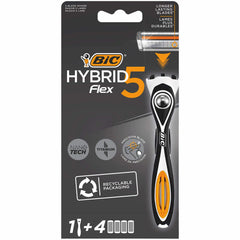 BIC Hybrid Flex 5 1 rakhyvel + 4 ersättningsblad