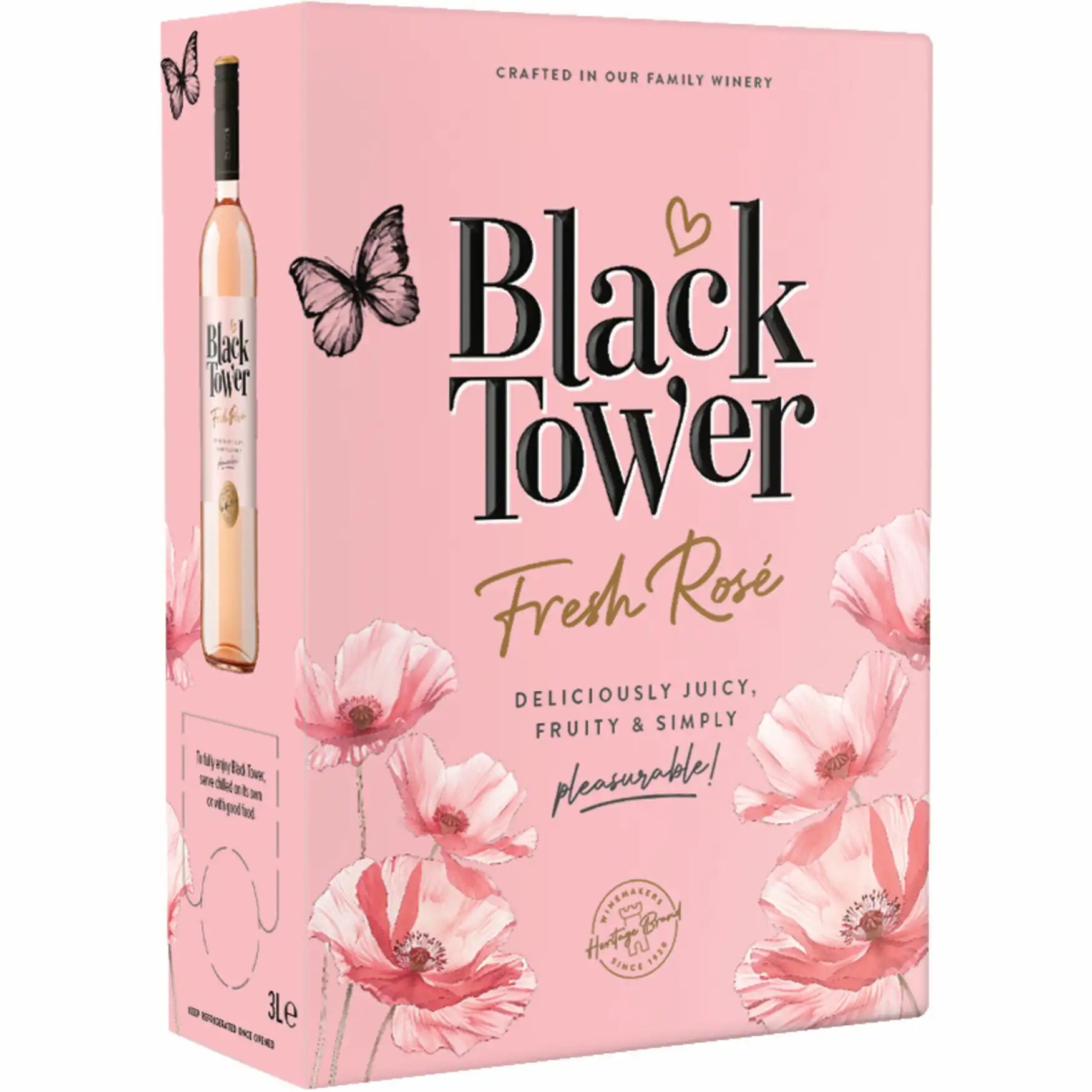 Black Tower Rosé, lieblich 3,0l