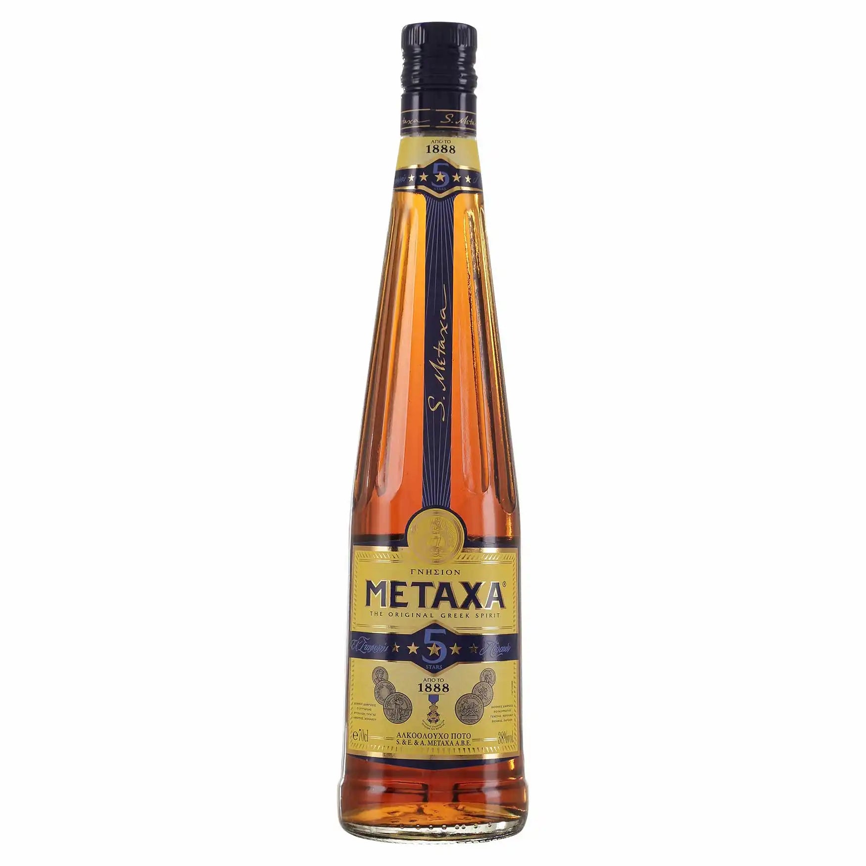 Metaxa 5* 38% 0,7l