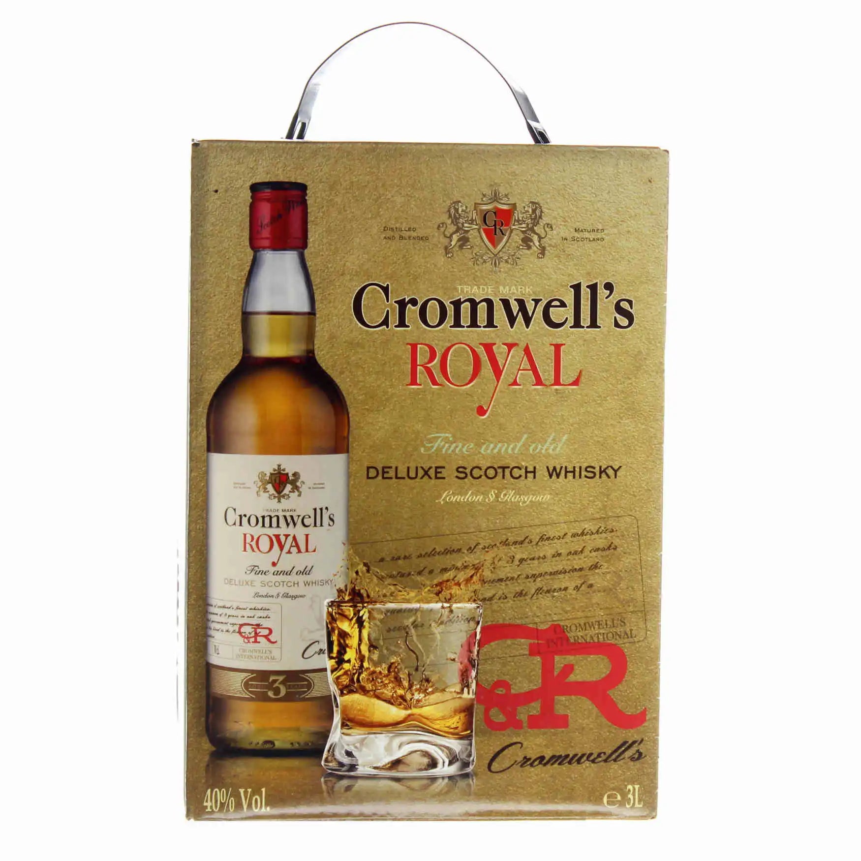 2er Pack Cromwell's Scotch Whisky 40% 3,0l BiB