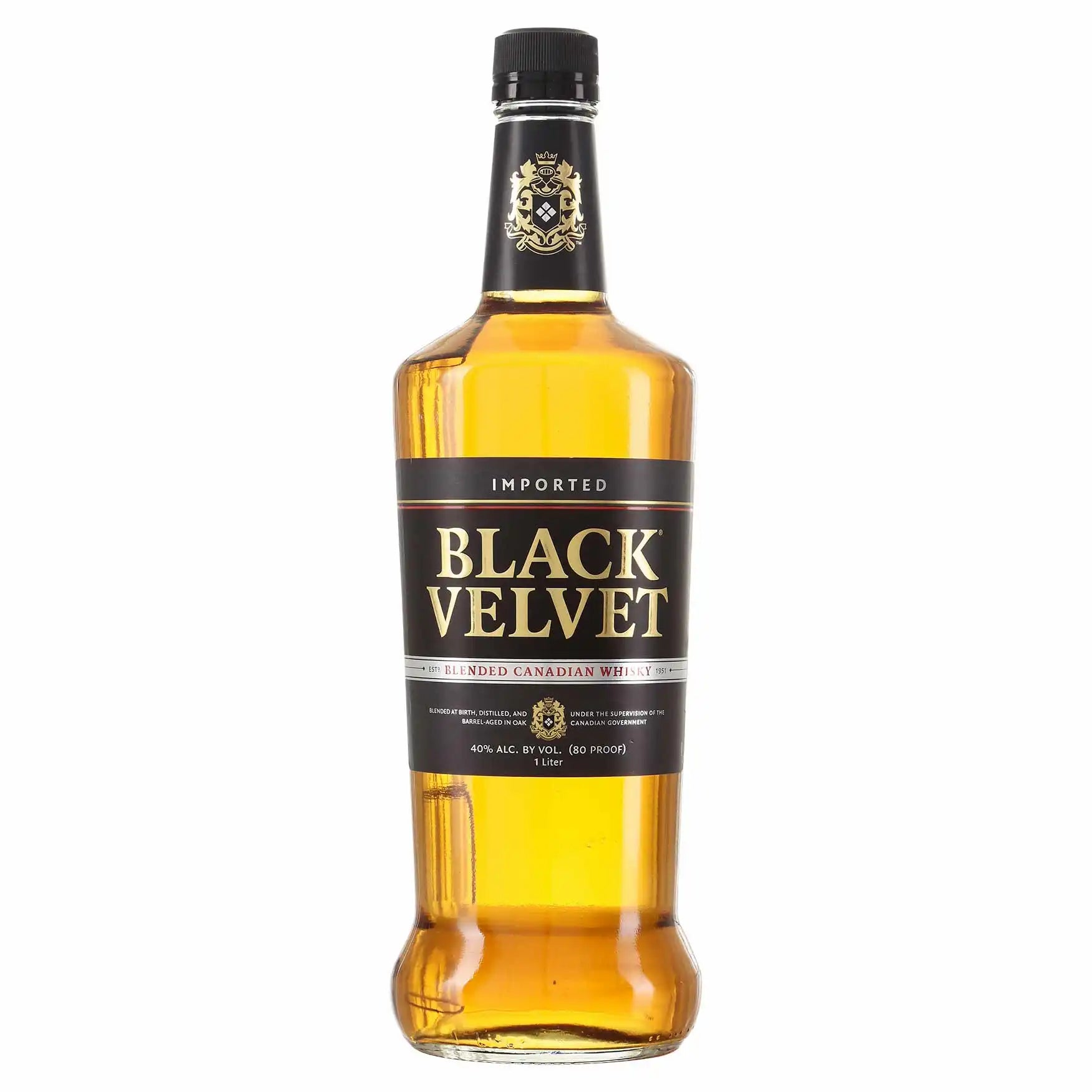 2er Pack Black Velvet Canadian Whisky 40% 1l