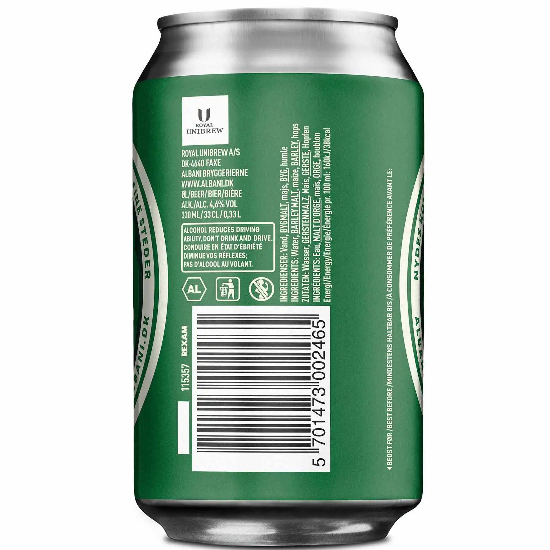 Odense Pilsner 4,6% 24x0,33l