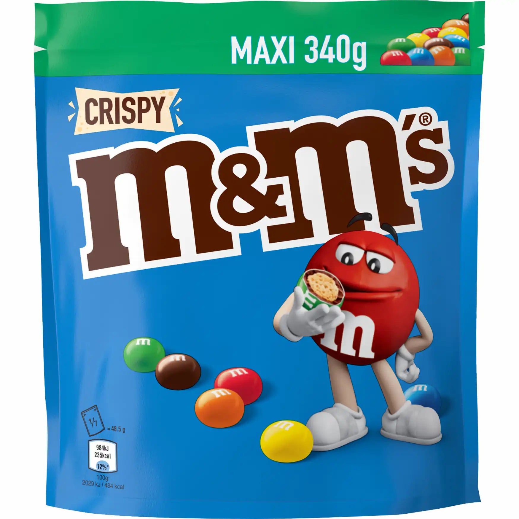 M&M Crispy 340g 4erPack
