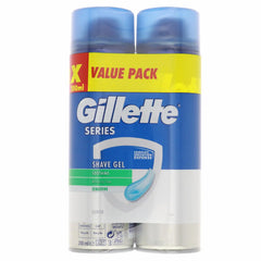 Gillette Series Gel Sensitive dubbelförpackning 2x200ml