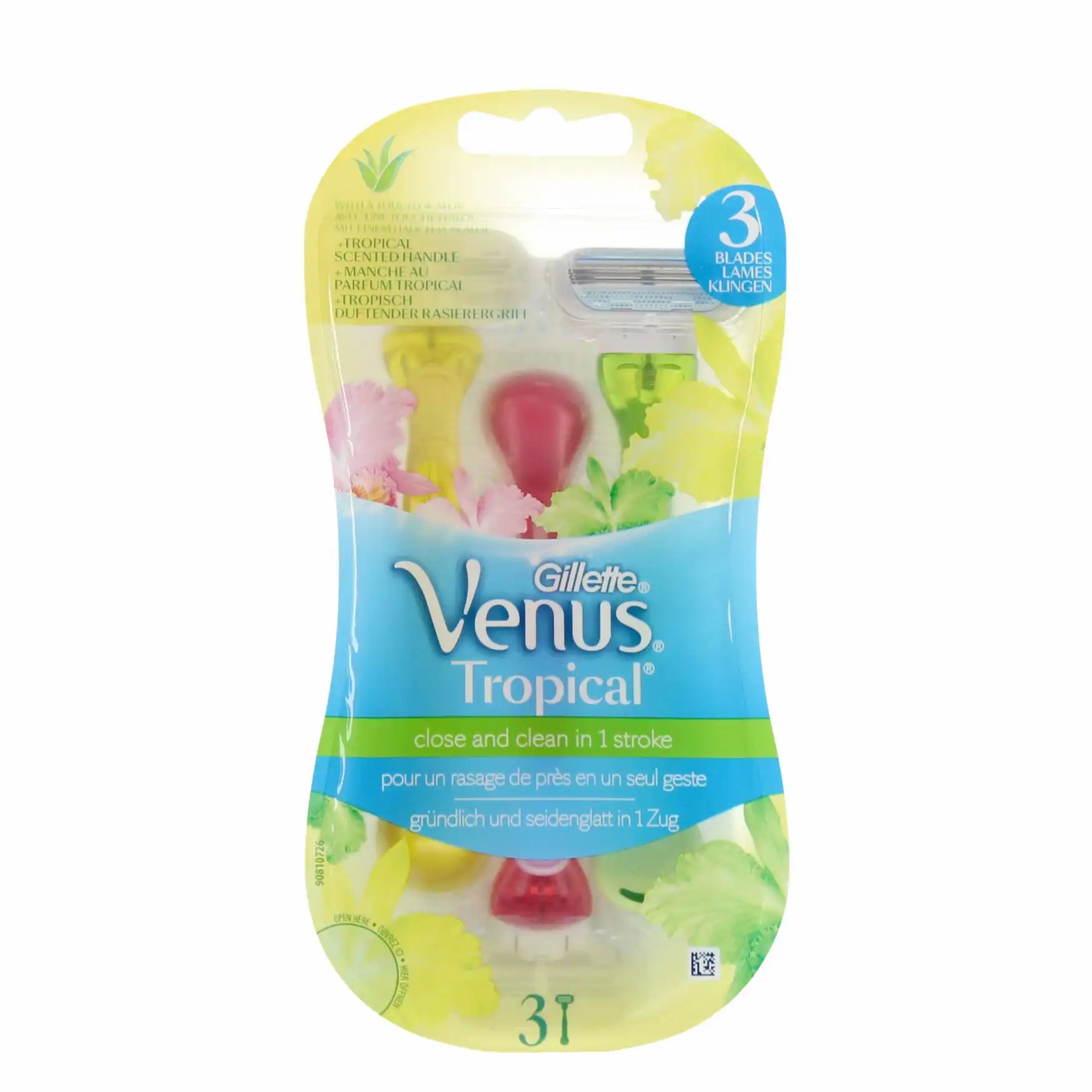 Gillette Venus Tropical 3-delad engångshyvel