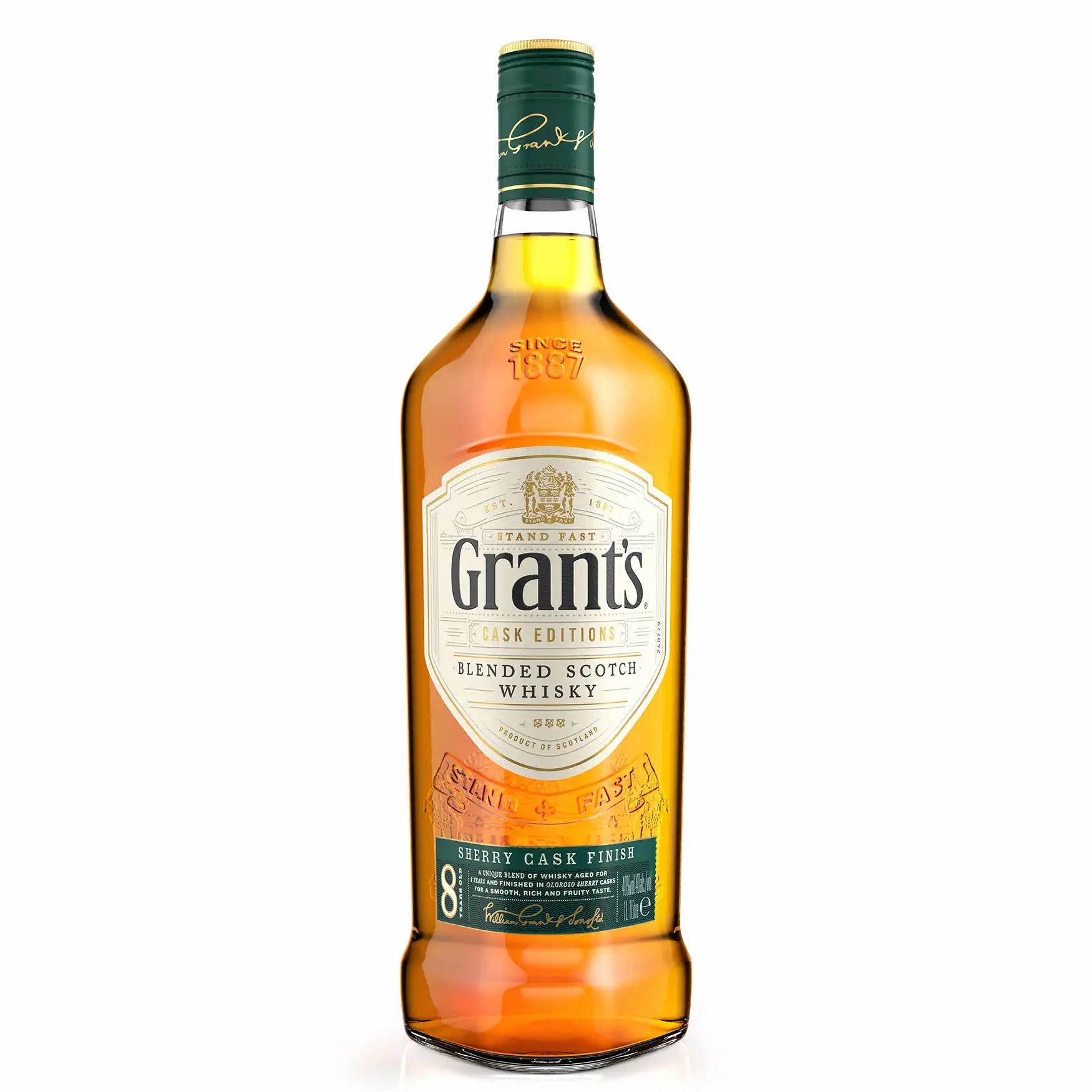 Grant's 8 YO Sherry Cask  40% 1,0l