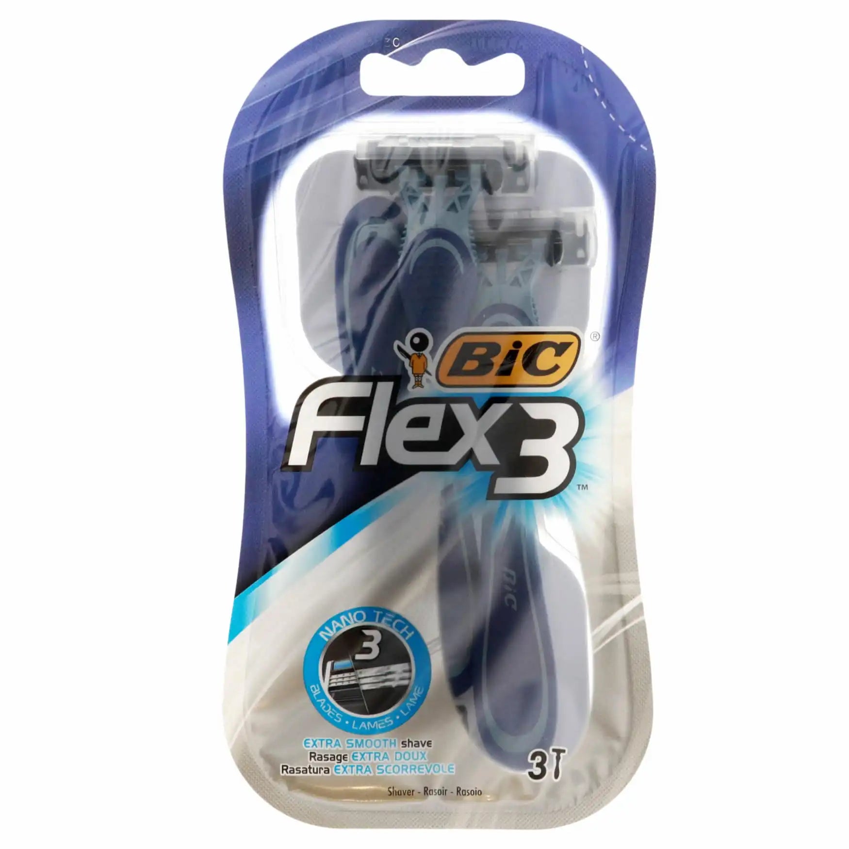 Bic Flex 3 B3 Engångsrakhyvel för män