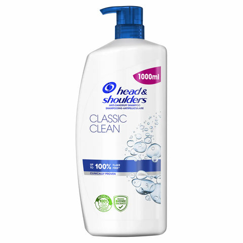 Head & Shoulders Shampoo Classic Clean mit Pumpe 1L