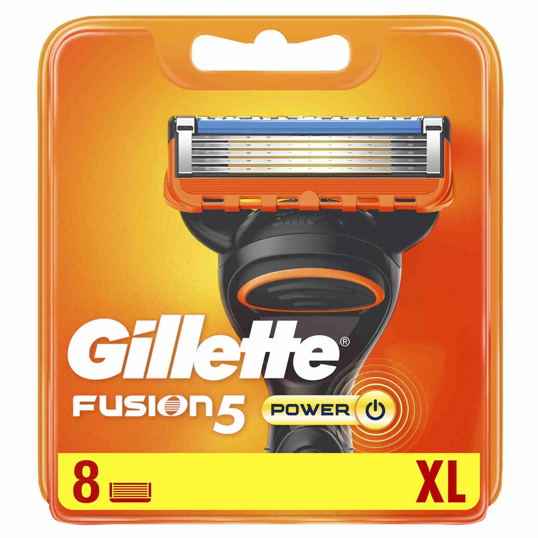 Gillette Fusion 5 Power, 8 ersättningsblad