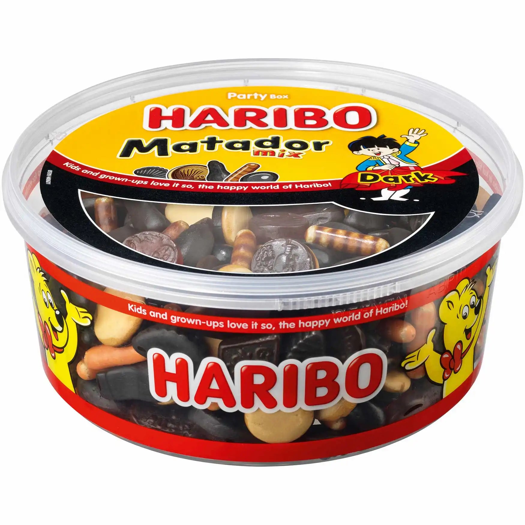 Haribo Matador Mix Mörk burk 900g