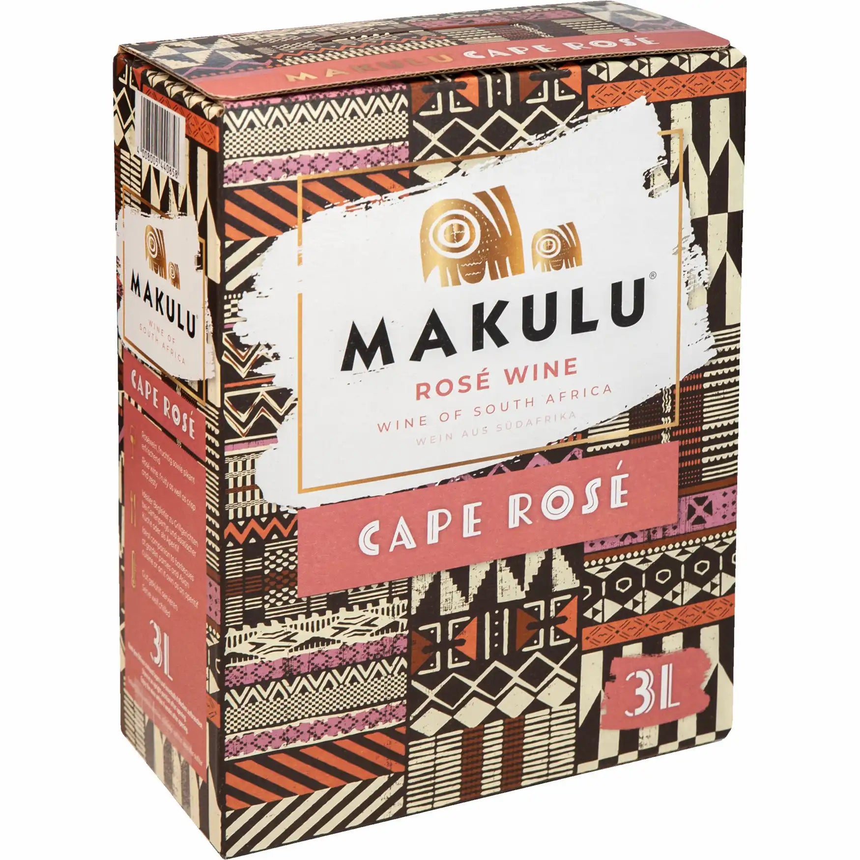 Makulu Cape Rosé 12% 3l BIB 3er Pack