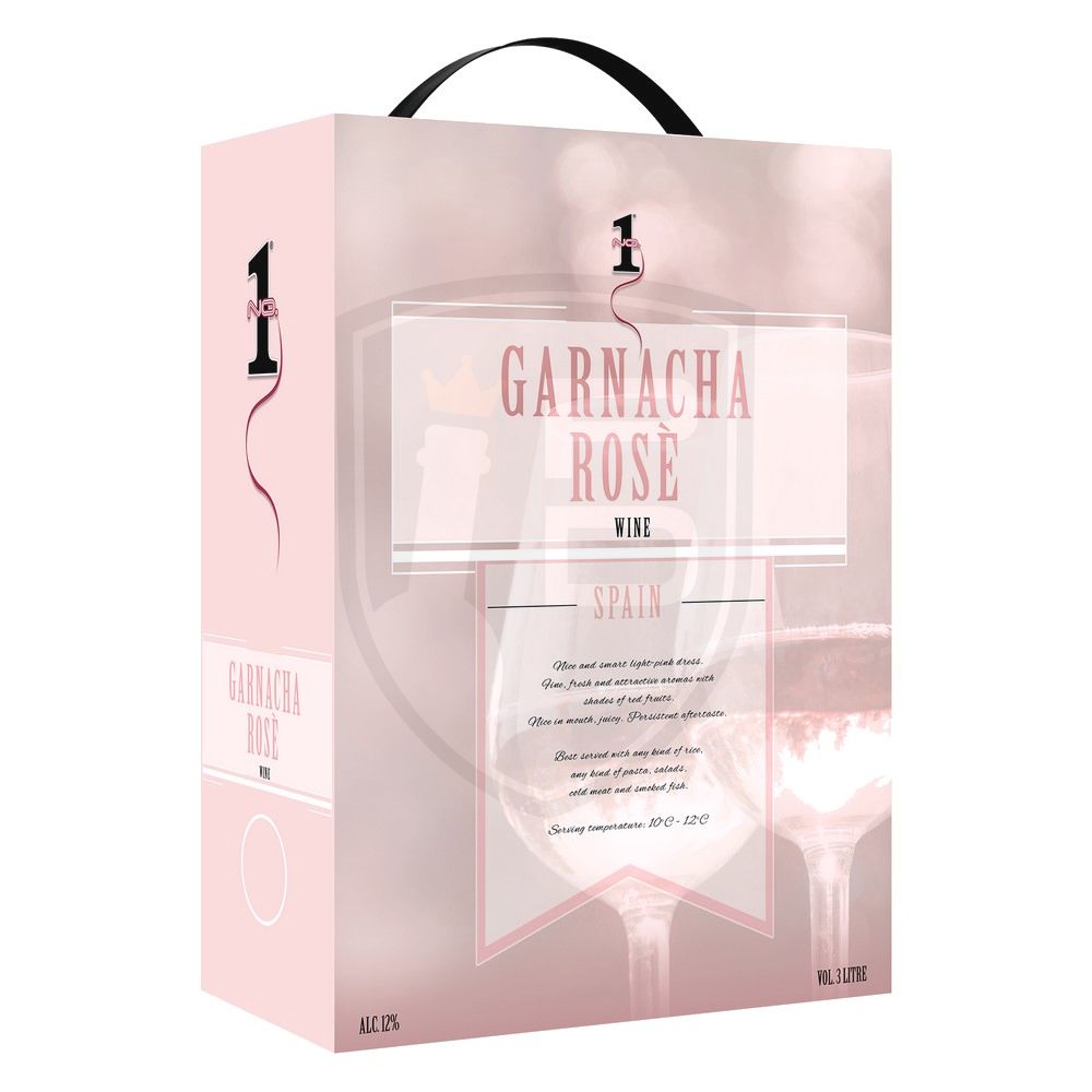3er Pack No.1 Garnacha Rose 12% 3L BIB