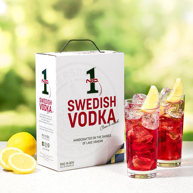 No.1 Vodka 37,5% 3,0l BIB - Förpackning om 3