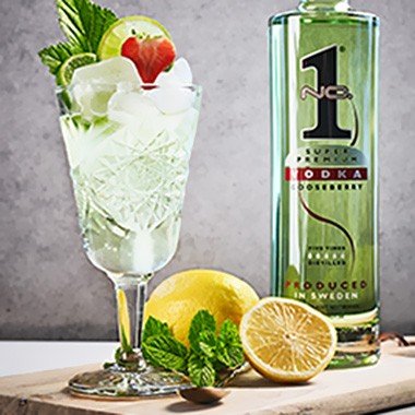 No.1 Vodka Goosberry 37,5% 1L