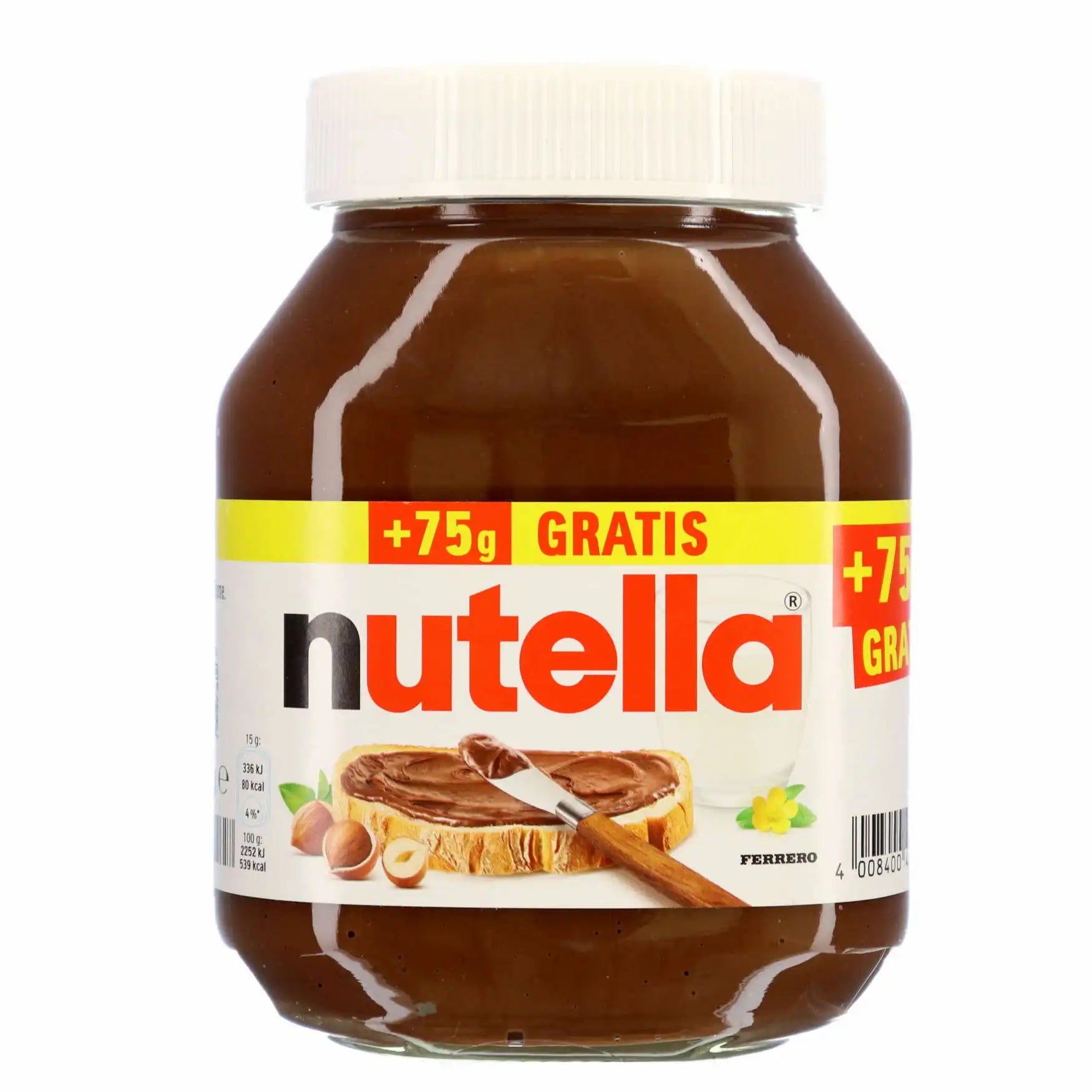 Nutella 750g+75g 3er Pack