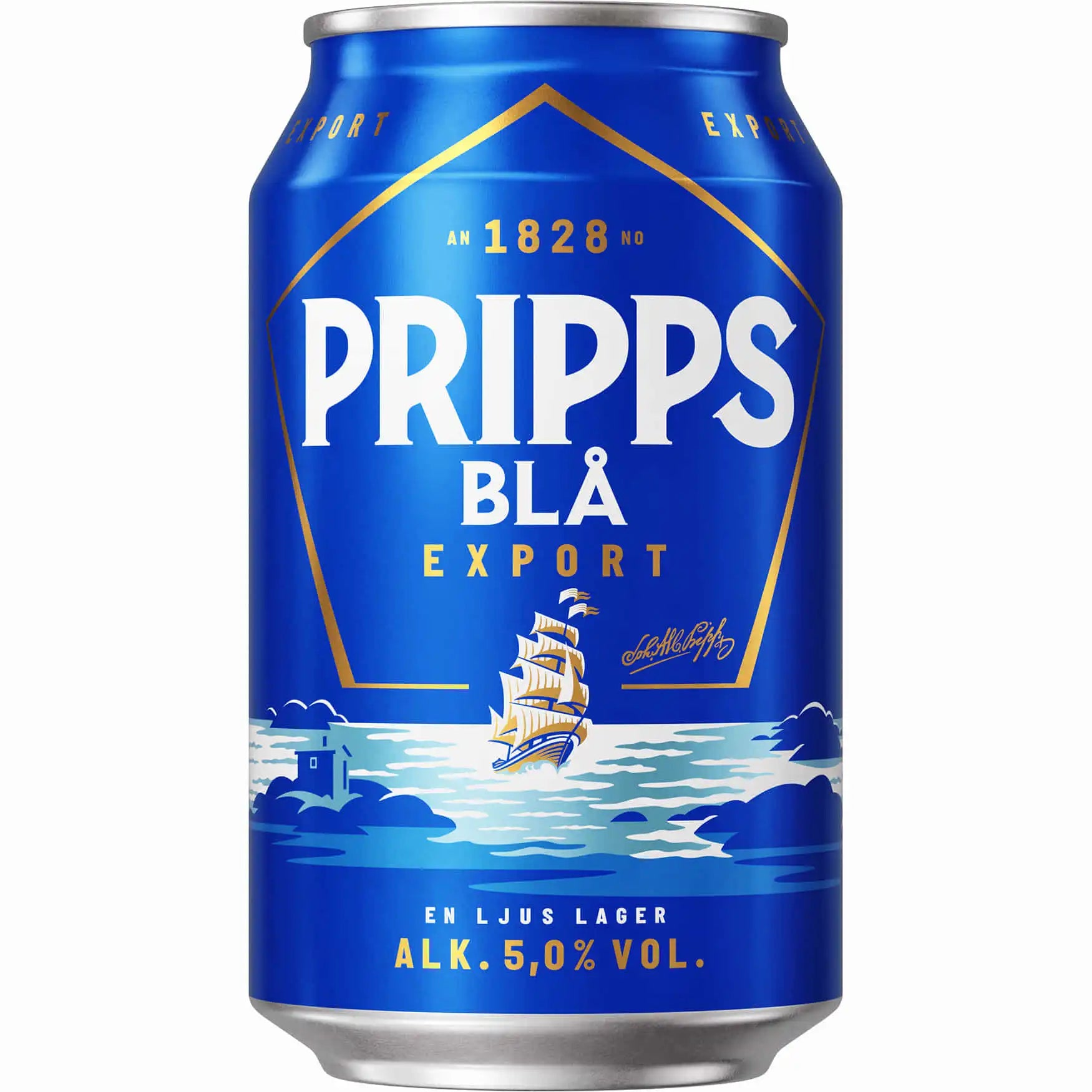 Pripps Blå Export 5% 24x0,33l Dose