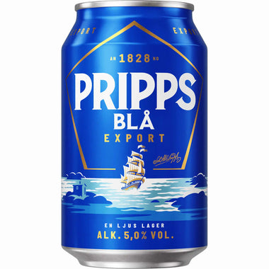 Pripps Blå Export 5% 24x0,33l