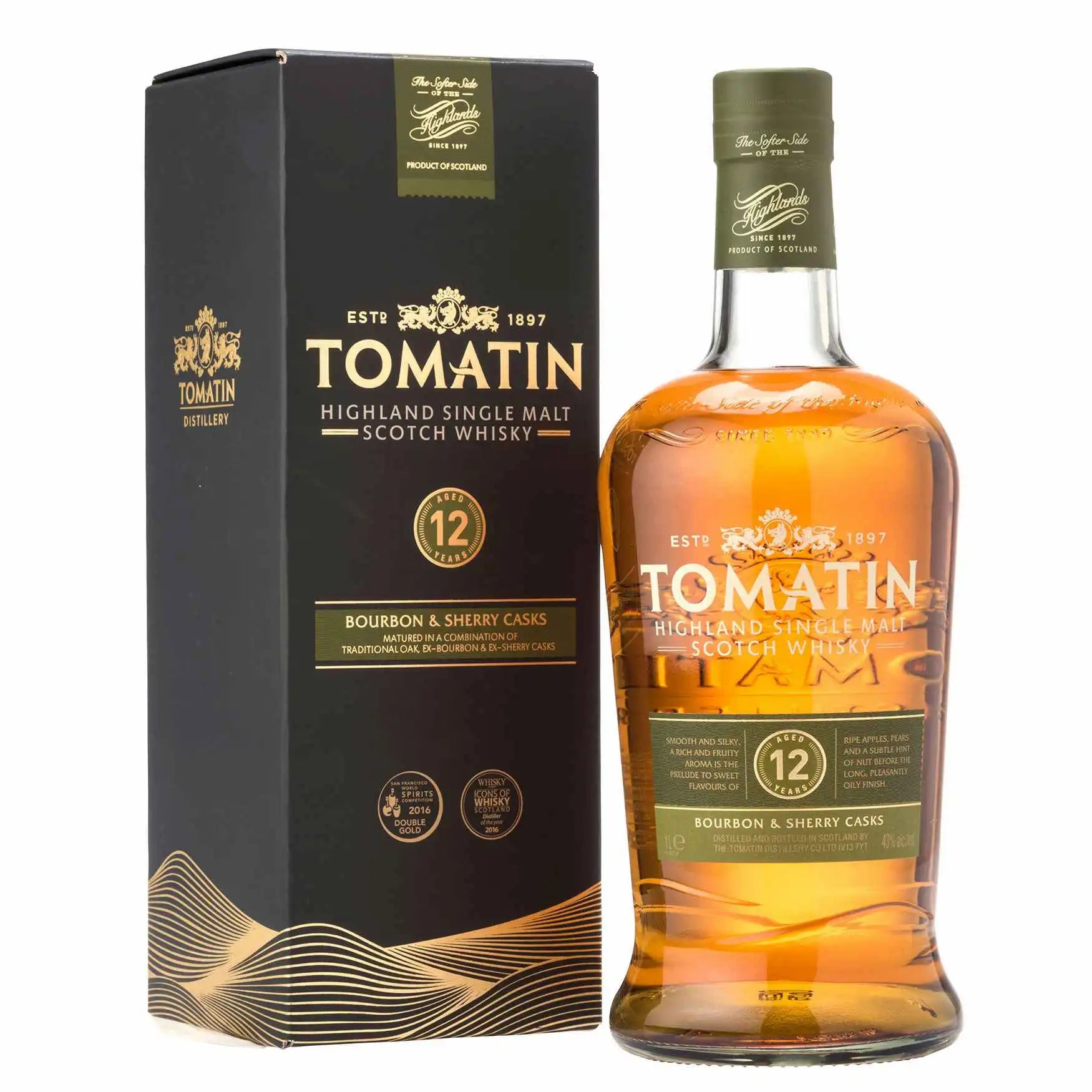 Tomatin 12Y 43% 1,0l